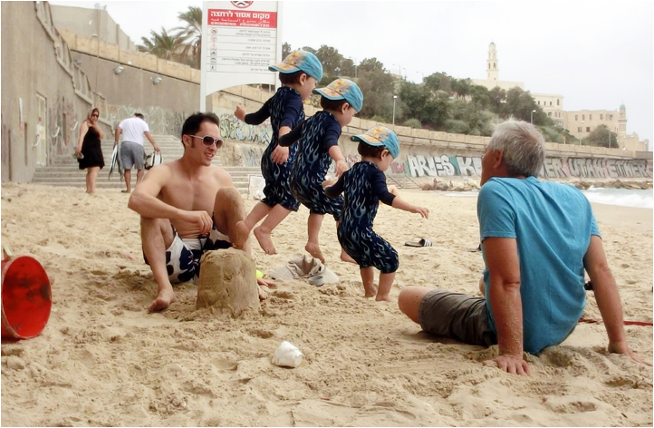 Description: Macintosh HD:Users:jbfisher 1:Desktop:summer2013travel:israel:small:beach_jumpingmulti.jpg